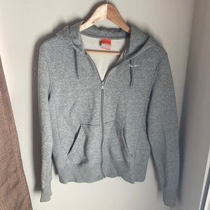 Nike zip up sweatshirt